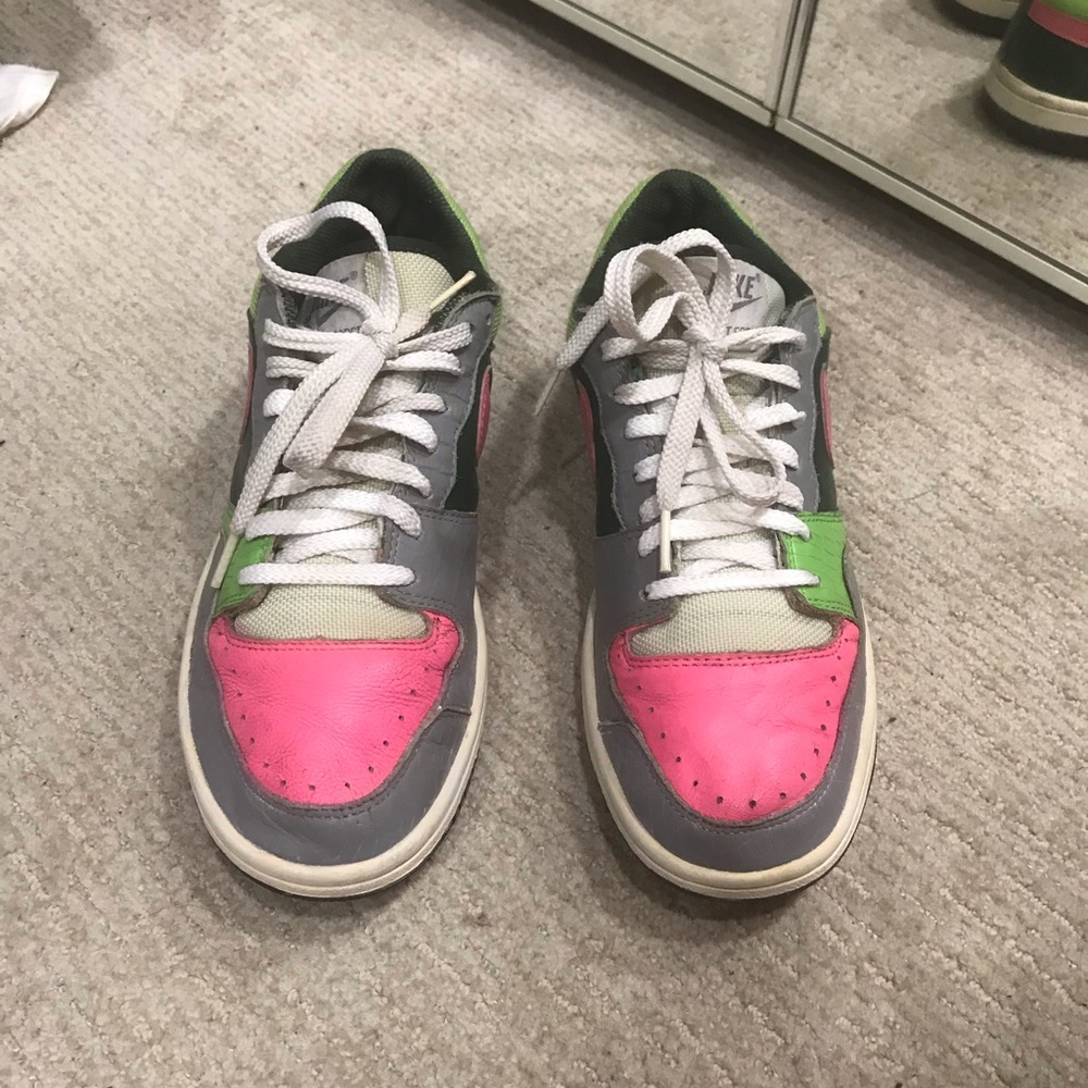 Vintage nike low rise dunks hot pink